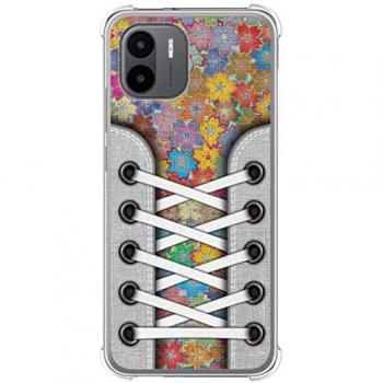 Funda Antigolpes de Silicona para Xiaomi Redmi A2 con Diseño Zapatillas 05