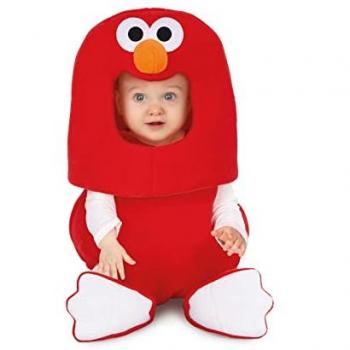 Disfraz para Bebés My Other Me Elmo Sesame Street Rojo (3 Piezas) 7-12 Meses