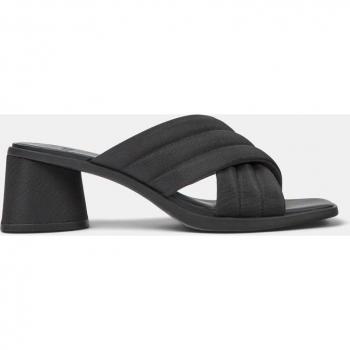 Sandalias de tacón Camper K201540-001 Kiara para mujer en color negro