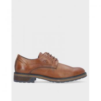 Zapato de vestir Fluchos F1867 Camel 41 Cuero
