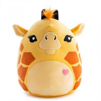 Smooshos Cute Pals JIRAFA - Peluche de tela de terciopelo súper suave, coleccionable