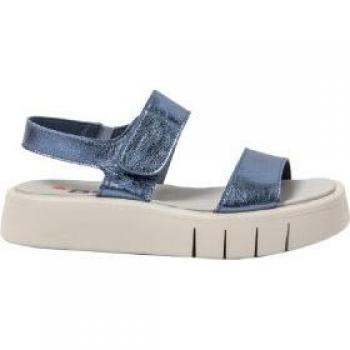 Sandalias de piel Art 1854F azul para mujer