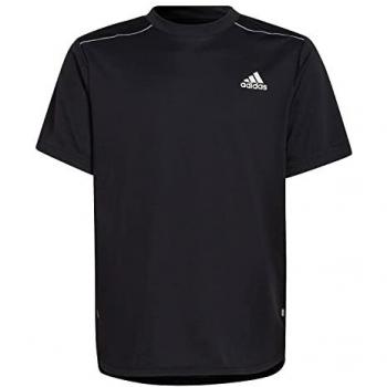 Camiseta de Manga Corta Adidas Designed 4 Sport para Chicos, Color Negro, Modelo HC9927