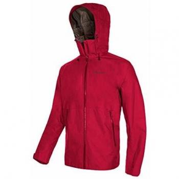 Trangoworld Soho Chaqueta, Hombre, Rojo grana, L