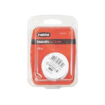 Estaño Bobina 60% 1,5mm 100gr Duolec
