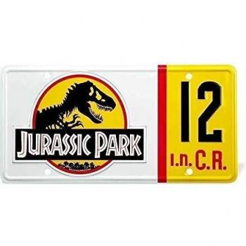 Doctor Collector- Jurassic Park - Réplica de matrícula Dennis Nedry