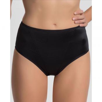 Braga Reductora Playtex de Control Ligero en Microfibra Satinada - Slip Princesa Control Negro 44