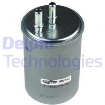 Filtro de combustible Delphi HDF952 - Tipo: Filtro de combustible, Características: Alta eficiencia en la filtración, Compatible con múltiples modelos de vehículos, Fabricado con materiales de alta calidad, Diseño optimizado para un flujo adecuado de