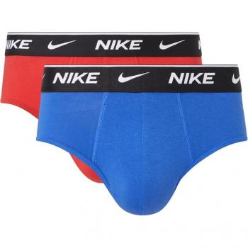 Calzoncillos Nike Brief 2pk Hombre Negro/Fucsia/Amarillo