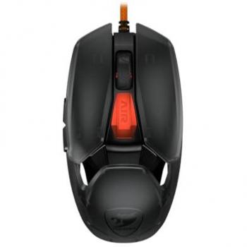Mouse Gaming COUGAR AirBlader Tournament - Óptico 20000 DPI, Fila, USB Tipo A, Diseño Ambidiestro, Color Negro