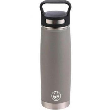 Botella De Agua Bergner Walking Acero Inoxidable (500 Ml) - Gris