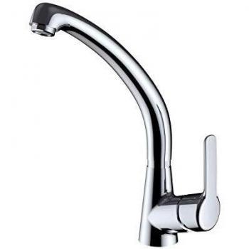 Clever 60594 Grifo de Cocina Monomando 255Mm Cromo Panam Evo, Elegance, cromado