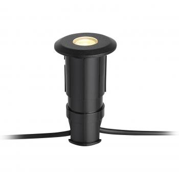 Foco empotrable de jardín exterior LED GARDEN24 Negro 1 bombilla IP44