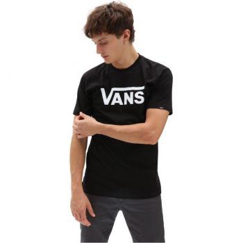 Camiseta Vans Classic Unisex Corte Clásico Logo Icónico 100% Algodón Negro