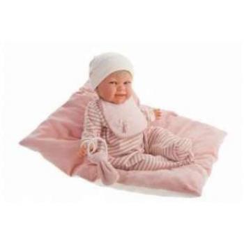 Muñeca Bebé Antonio Juan Martina Cojín 52cm