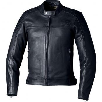 RST Chaqueta de Moto Brandish 2 Negra - Chaqueta de cuero para motocicleta, color negro, talla 2XL