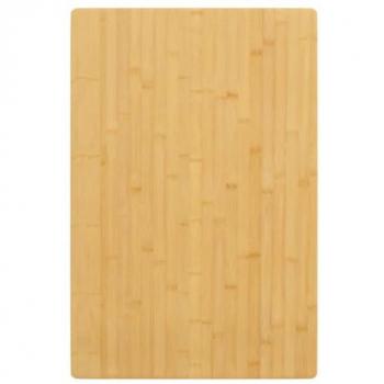 Tablero de mesa de bambú 60x100x1,5 cm