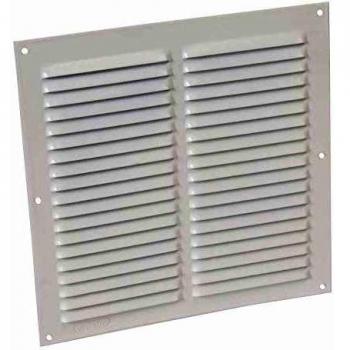 Cuadrado 30X30 de Aluminio Lacado Blanco con Mosquitera Nicoll
