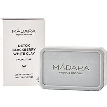 Mádara Organic Skincare Detox Blackberry White Clay Facial Soap 75 Gr 75 ml