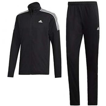 adidas MTS Team Sports Chándal, Hombre, Negro/Blanco, M/L
