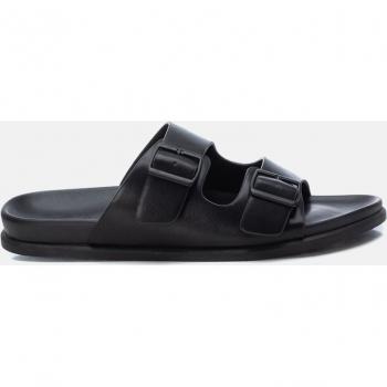 Sandalias de Hombre XTI 142534 NEGRO con Tiras Delanteras y Hebillas