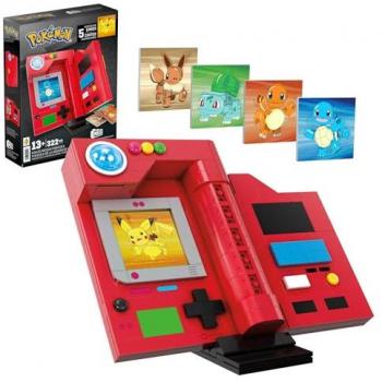 Mega Pokémon Kanto Region Pokédex Construction Set (322 Pieces)