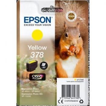 Epson 378 4.1ml 360páginas Amarillo cartucho de tinta - Cartucho de tinta para impresoras