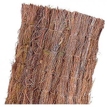 Malla de Brezo Rústico Nacional 1x3 m - Ocultación Total 100% - Decorativa y Fabricada en España