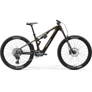 Bicicleta eléctrica Merida eONE-Sixty SL 8000 Enduro marrón oscuro 2025