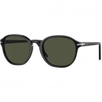 Persol PO3343S 95/31 Unisex Sunglasses Black Size 53