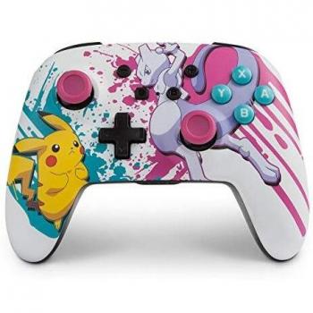 Mando inalámbrico mejorado para Nintendo Switch y Nintendo Switch Lite, diseño de combate Pokémon