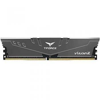 Memoria RAM DDR4 8GB 2666MHz TeamGroup T-Force Vulcan Z DIMM 288 Pines CL18 Color Gris