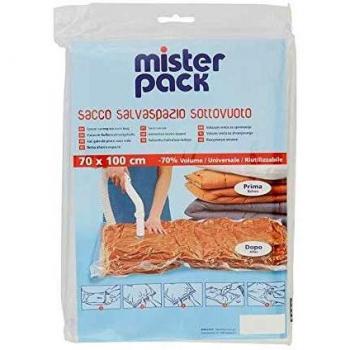 Mister Pack - Saco para ahorrar espacio al vacío 70 x 100 cm
