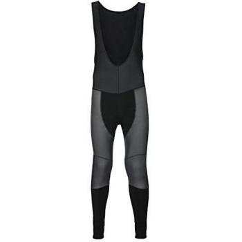 VAUDE - Culote con Tirantes para Hombre Alphapro Bib Pants, Otoño-Invierno, Hombre, Color Gris, tamaño Medium