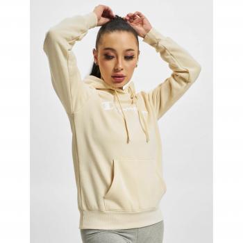 Champion Women's Beige Angora Hooded Sweatshirt - Model 115687 - 70% Cotton, 30% Polyester