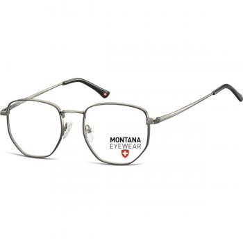 Montana Eyewear MM590 MM590G Armazones para Hombre Grises con lentes recetadas, diseño moderno y ligero, ideal para uso diario