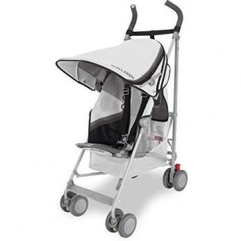 Maclaren Volo Wing Knit Silla de paseo, ligera, de los 6 meses hasta los 25 kg, suspensión en las 4 ruedas, Capota extensible con UPF 50+