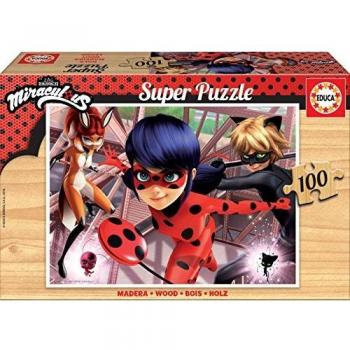 Educa - Ladybug Lady Bug Puzzle, 100 Piezas, Multicolor