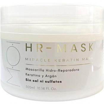 Mascarilla Capilar HR-MASK hidratante y reparadora con Keratina, Argán y sin sulfatos 300ml