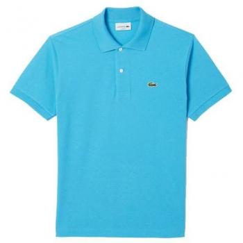 Lacoste Men's Bonnie L1212 Polo Shirt - Male - Blue - Small
