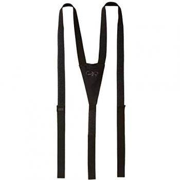 Outdoor Research Men's Black Suspenders - One Size Adjustable Accessories