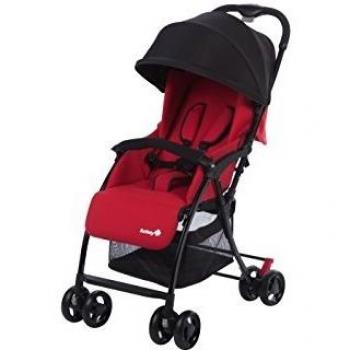 Safety 1st Urby - Cochecito ligero con cubrepiernas incluido, apto para nacimiento, rojo
