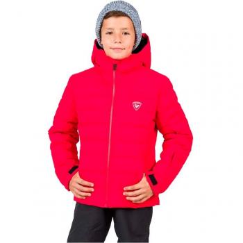 Chaqueta de esquí para niños Rossignol Rapide Rojo
