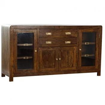 Aparador de Acacia Natural DKD Home Decor 150 x 40 x 81 cm