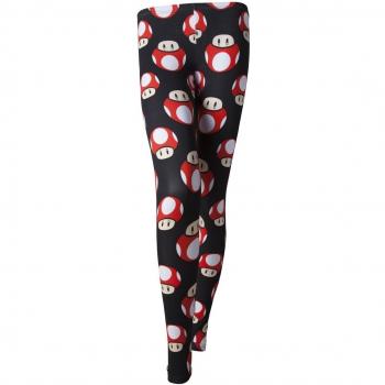 Nintendo Mushroom Leggings estampado L