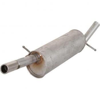 Silenciador trasero 4MAX modelo 0219-01-19180, compatible con sistemas de escape para vehículos, fabricado en acero inoxidable, diseño de alta resistencia a la corrosión, reducción efectiva del ruido del motor, fácil instalación