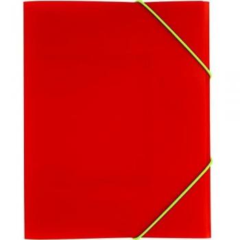 Grafoplás Carpeta A5 Gomas y Solapas, Rojo