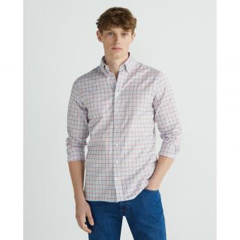 Camisa Summer Gingham azul Hackett London