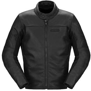 Chaqueta de cuero para motocicleta Spidi Genesis Negra (Tamaño 52)