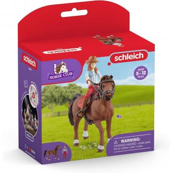 Schleich 42514 - Figura Horse Club Hannah & Cayenne